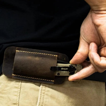 🔥Leather Pocket Belt Knife Case