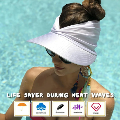 🏖️ UPF 50+ Sun Visor Hat for Women | 💖 Buy 2 Get 1 FREE