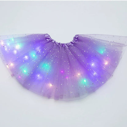 Final Clearance!🌟 Princess Glow LED Skirt | Soft, Safe & Stretchy for All-Day Play– Last Chance at This Price! 🔥🔥Buy 2 Get 10% Off