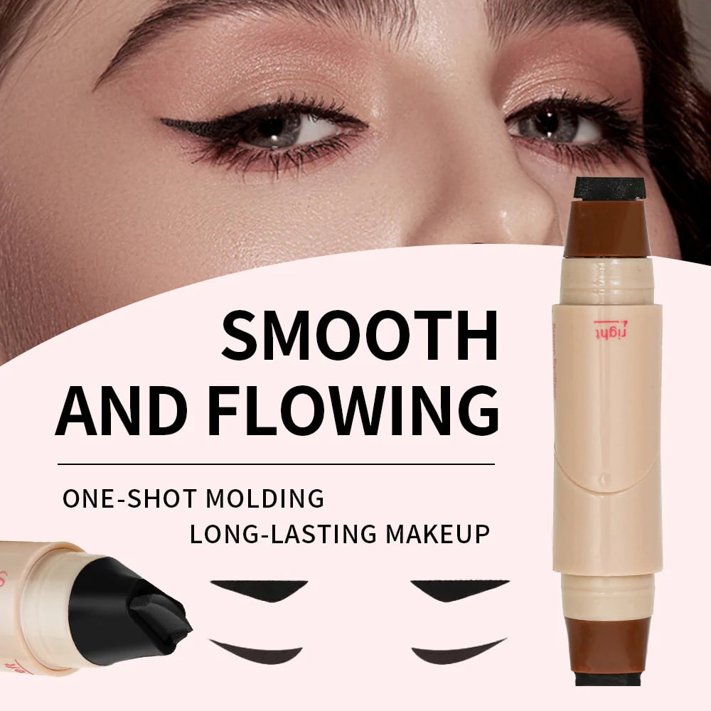 🔥🔥Rotating waterproof winged eyeliner stamp pen 🥳🥳Buy 2 Get 1 Free
