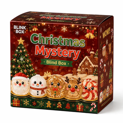 🎄🎅Christmas Squishy Dumplings Mystery Blind Box🎉New Release‑Limited Time Pick‑Your‑Character Sale