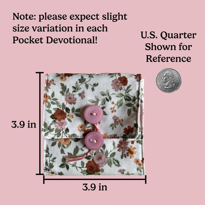 💖 Handcrafted Pocket Devotional – Faith Edition 📖🙏