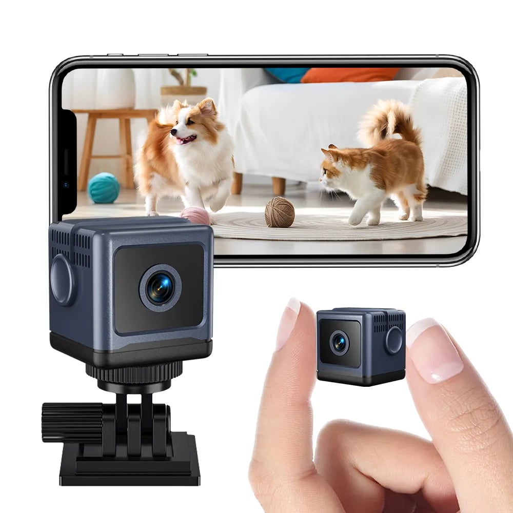 W03 Smart WiFi Security Camera – 1080P HD, Night Vision, Low Power