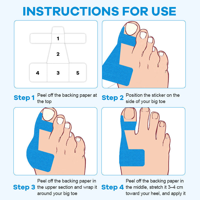 🔥Pre-cut Bunion Corrector Kinesiology Tape