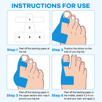 🔥Pre-cut Bunion Corrector Kinesiology Tape