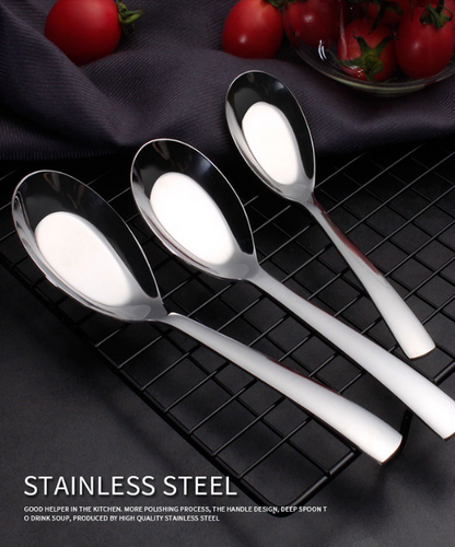 🔥🔥Square Head Stainless Steel Spoons