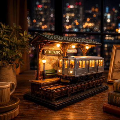 ⏰49% OFF Vintage San Francisco Tram Desk Lamp