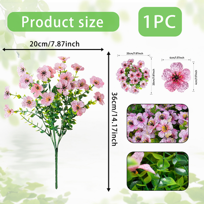 🎁 Last Day Sale - 50% Off 🔥Outdoor/Indoor UV Resistant & Waterproof Artificial Flower Decor🌱