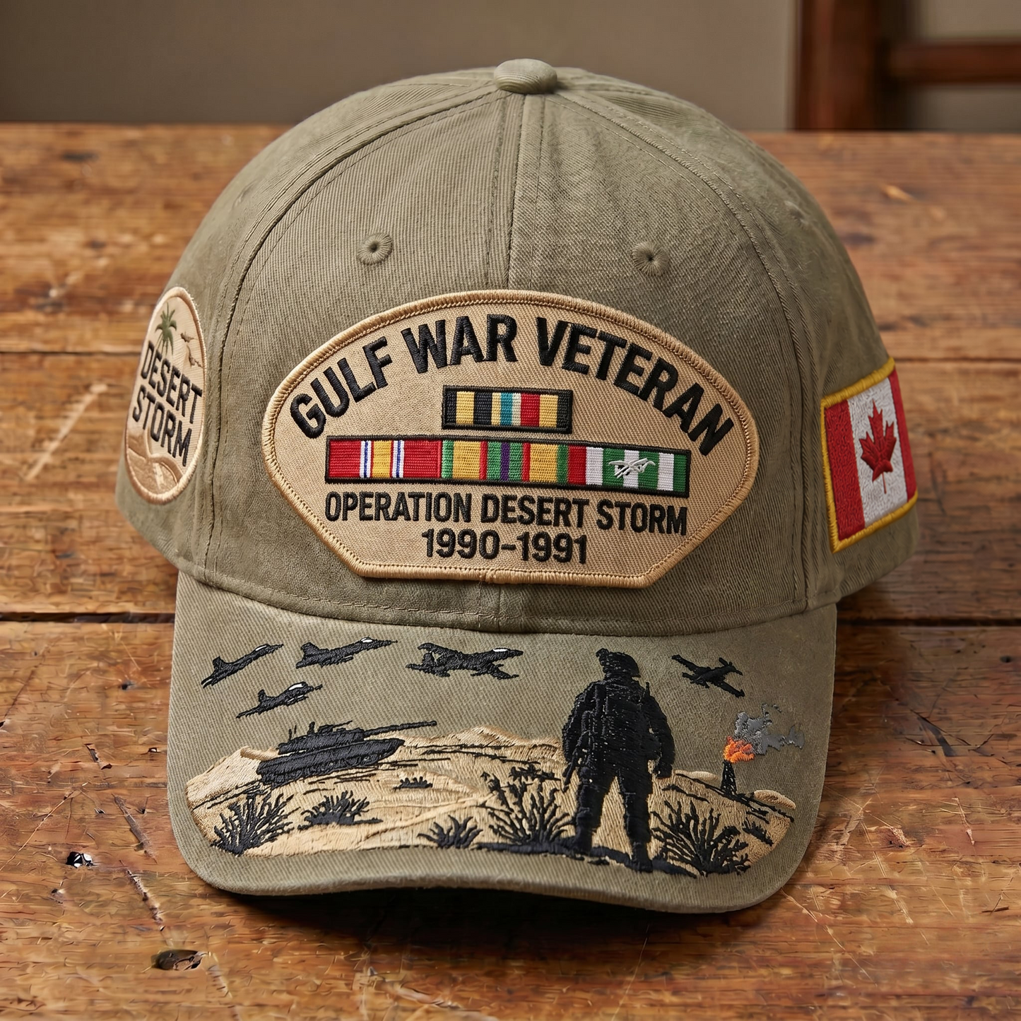 US Last Day Promo: 49% OFF 🎖️ - Gulf War Veteran Tribute Cap