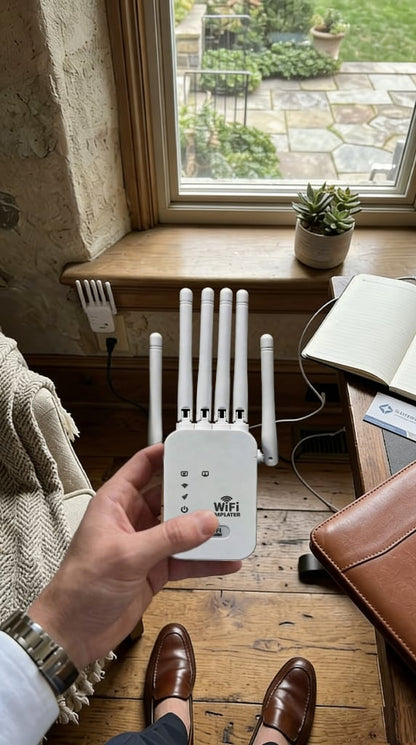 ⭐The Velocity Prime: 1200Mbps Ultra-Speed WiFi Repeater