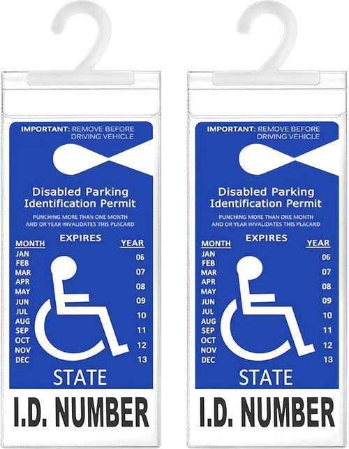 🔥🚗 Handicap Parking Placard Holder