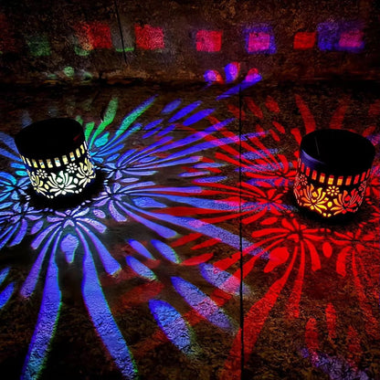📢📢50% OFF !!!⏰Solar-Powered Mandala Projector Light