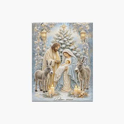 🎄 LAST DAY 49% OFF –🌟 Nativity Scene Diamond Painting Kit