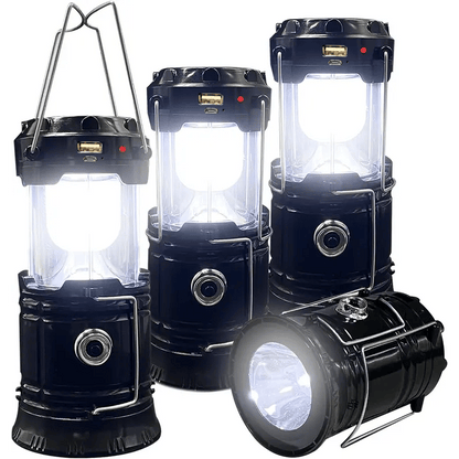 Collapsible LED Camping Lanterns Lightweight  Solar