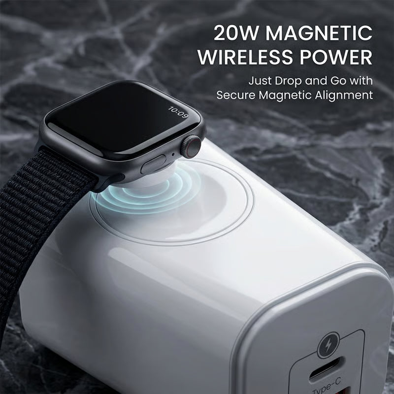 ⚡3 in 1 USB-C Charger Block with 20W Fast Charging Block