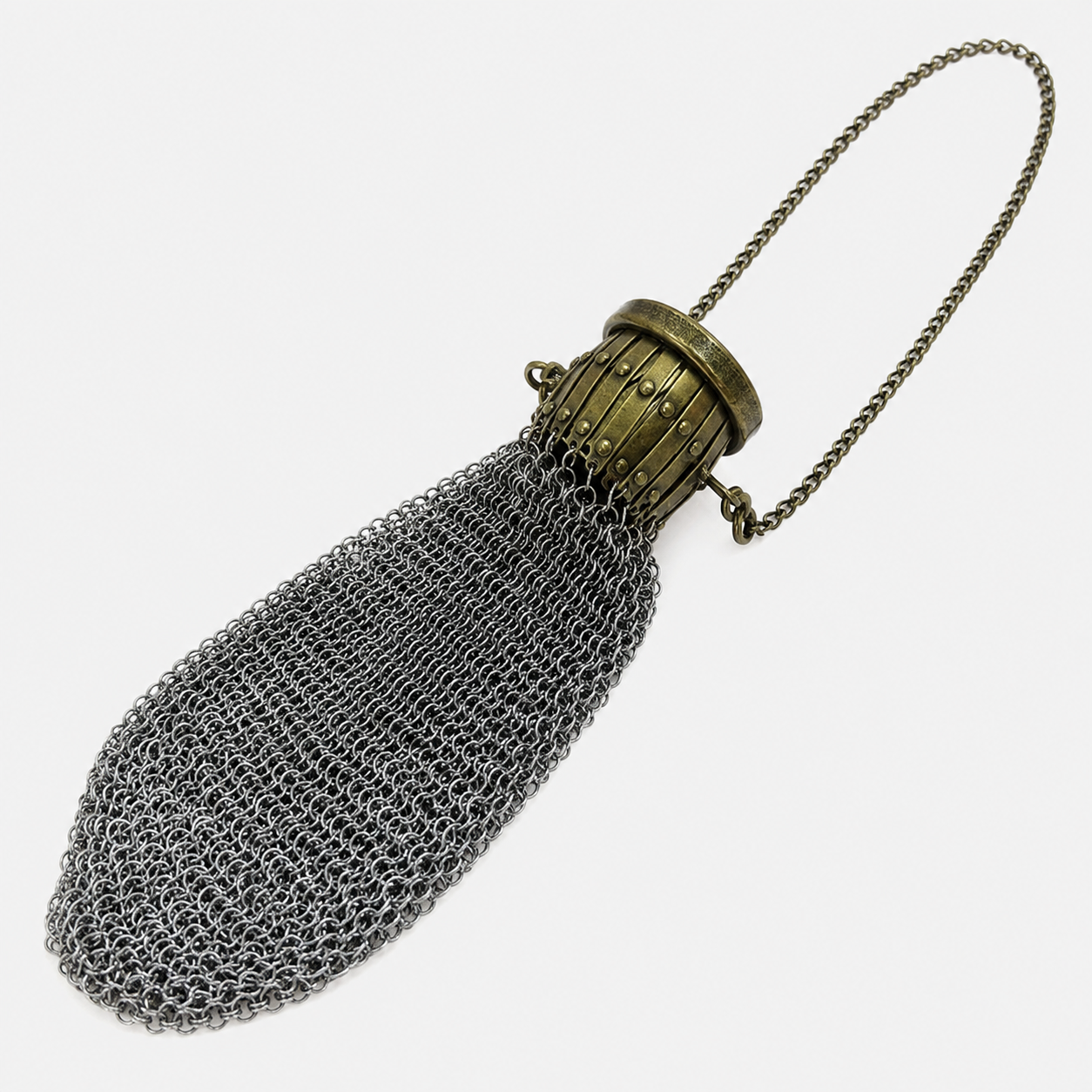 Vintage-Inspired Metal Mesh Coin Purse – Expandable Stainless Steel Pocket Wallet & Collectible Gift