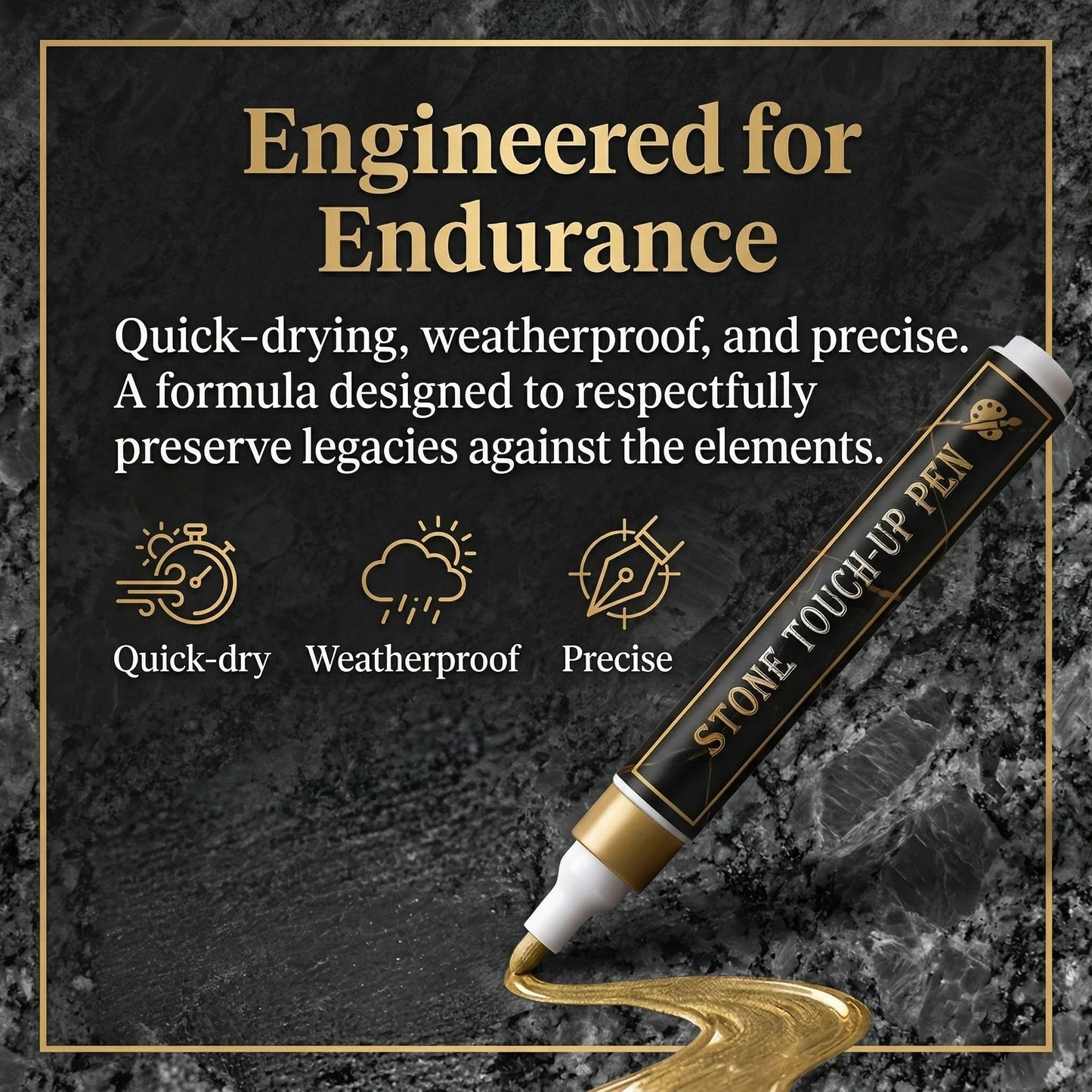 📢📢Buy 1 Get 1 Free⏰🐦Gold pen to restore faded tomb inscriptions