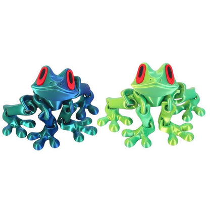 🐸 Movable magnetic frog refrigerator magnet