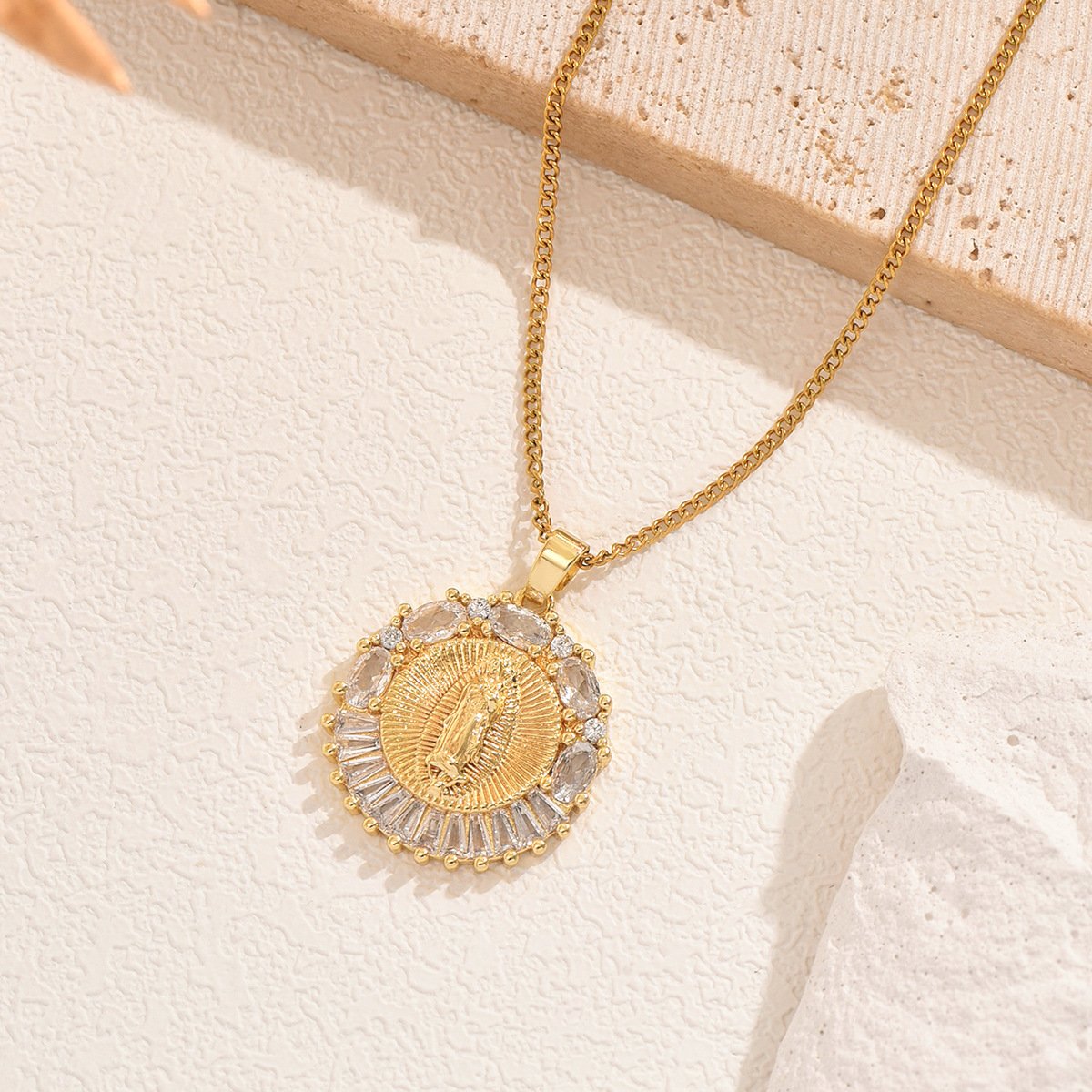 🔥🔥🔥Stainless Steel Virgin Mary Necklace 🥳🥳 Buy 2 Get 1 Free