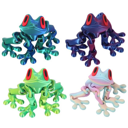 🐸 Movable magnetic frog refrigerator magnet