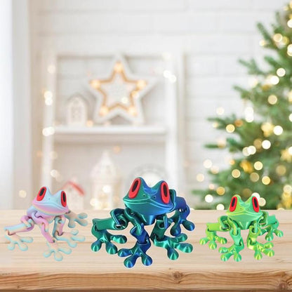🐸 Movable magnetic frog refrigerator magnet