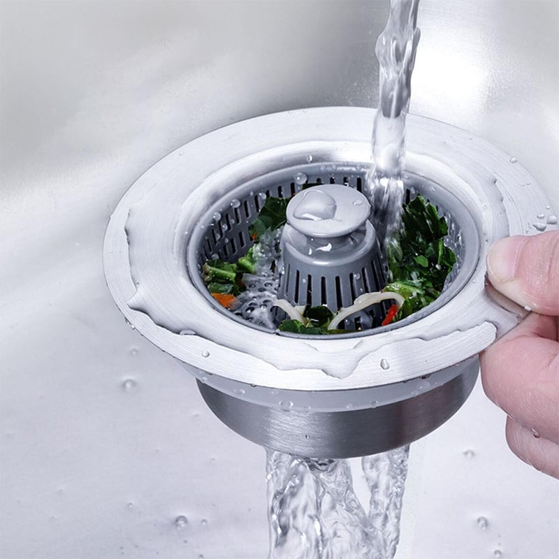 🔥New Upgraded Sink Bounce Core Drain Strainer