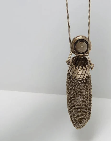 ✨ Vintage 1920s English Handmade Coin Purse