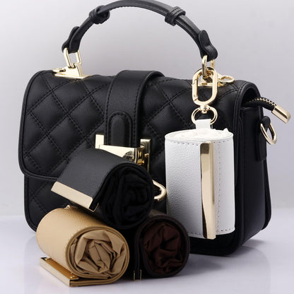 🔥LAST DAY SALE 49% OFF-👜✨Foldable Shopping Bag Keychain Eco-Friendly Reusable Tote Bag