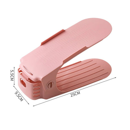 🔥🔥Double Layer Free Standing Shoe Rack