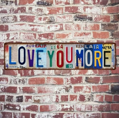 ❤️ 2D Romantic Metal Wall Decor(2D flat printing)