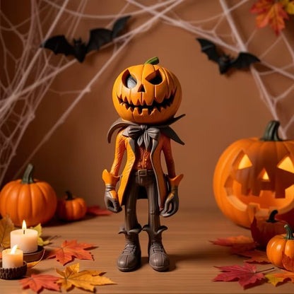 🎁🎉 50% OFF This Week! 🌟👻 Halloween Pumpkin Man Figurine 🎃