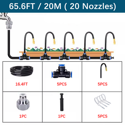 🔥360° Curved Garden Automatic Irrigation System