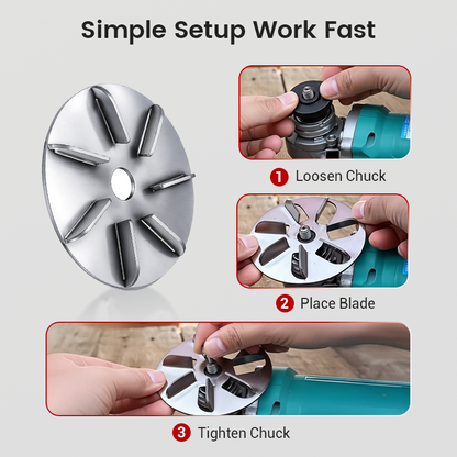 🐄 Multi-Purpose Animal Hair Remover Scraper Disc – Fast, Efficient & Built to Last