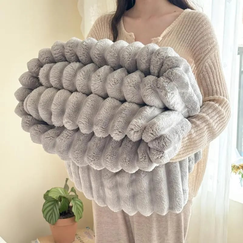 🎀Popular thickened plush nap blanket