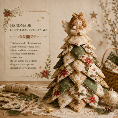 🔥LAST DAY 50% OFF - 🎄Handmade Layered Fabric Tree Quilt Kit – Stitch a Beautiful Tree for Every Season🧵