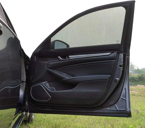 Car Anti‐Mosquito Screen/Net, 4 Pack Car Sunshade Curtain, Mosquito Net For Car Glass, Privacy Window Mesh