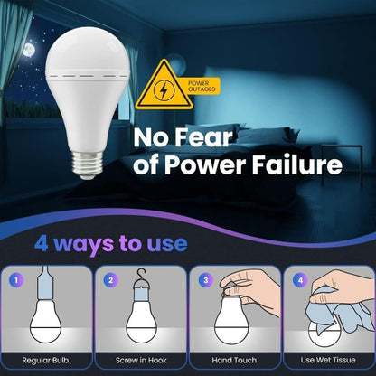 🔥Last Day 49%OFF🔥Rechargeable Emergency Light Bulbs