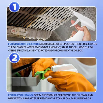 Buy 1 Get 1 Free🔥 Heavy-Duty Kitchen Degreaser Foam Cleaner – Blast Grease in Seconds! 🧼