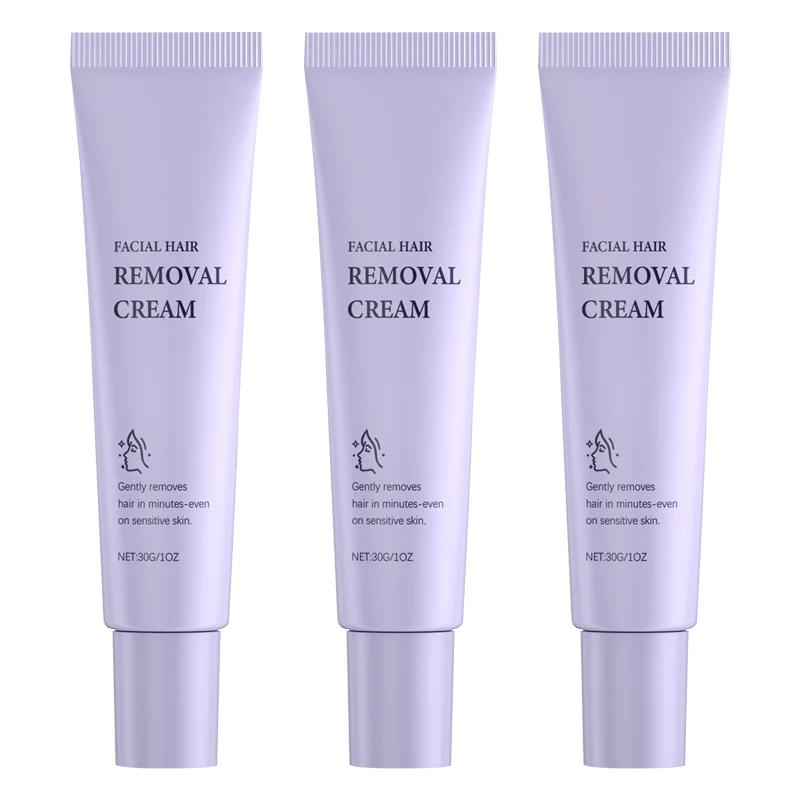 Gentle and Painless Facial Hair Removal Cream