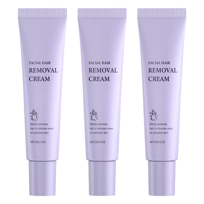 Gentle and Painless Facial Hair Removal Cream
