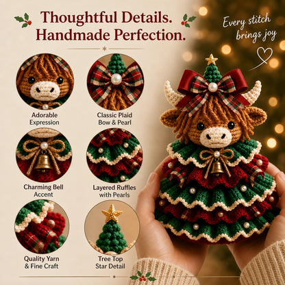 🔥LAST DAY 50% OFF - 🎄Crochet Animal Christmas Tree DIY Kit – Stitch a Little Christmas Magic