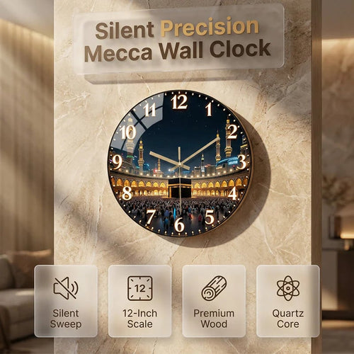📢📢49% OFF !! ⏰Creative Wooden Silent Wall Clock