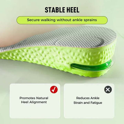 📢📢50% OFF!! ⏰ Comfortable cushioned insoles that increase height: walk effortlessly and in style!👟