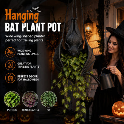 Hanging Bat Plant Pot
