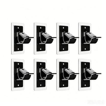 Heavy-Duty Self-Adhesive Rod Support Brackets