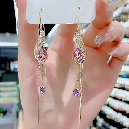 🔥Beautiful peacock earrings