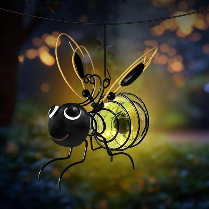 🏆 50K+ SOLD! Almost Gone-⚡🔥Outdoor Hanging Solar Bee Light