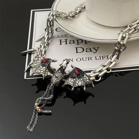 🔥🔥Imprisoned flying dragon necklace