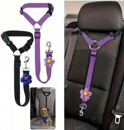 🔥BUY 1 GET 1 FREE 🔥2-Pack Dog Travel Safety Belts