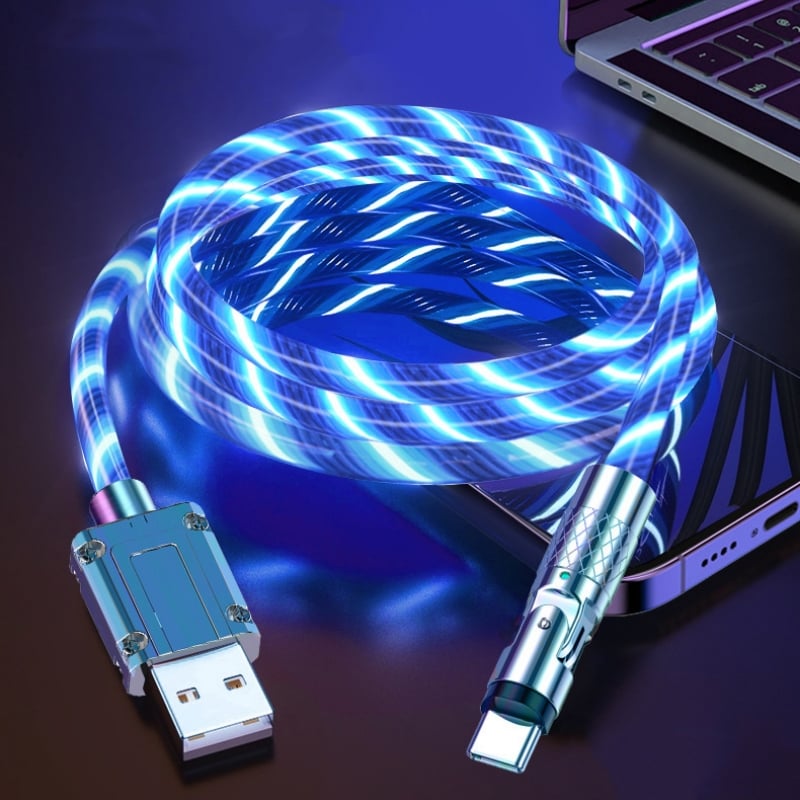 ⚡180° Rotating Streamer Data Cable